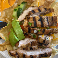 34. Grilled Chicken Tostada Salad